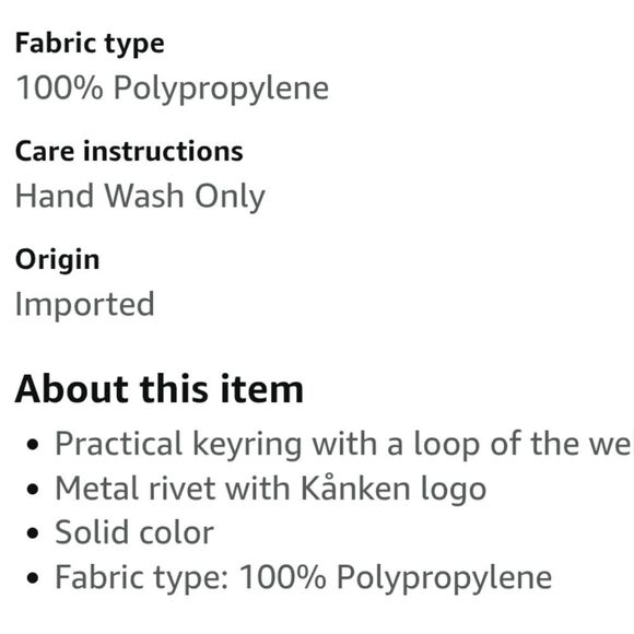 Fjallraven Kånken warm yellow Keyring NWT - Picture 6 of 8